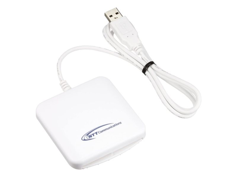 NTTコミュニケーションズ 接触型 USBタイプ ICカード リーダーライター ACR39-NTTCom